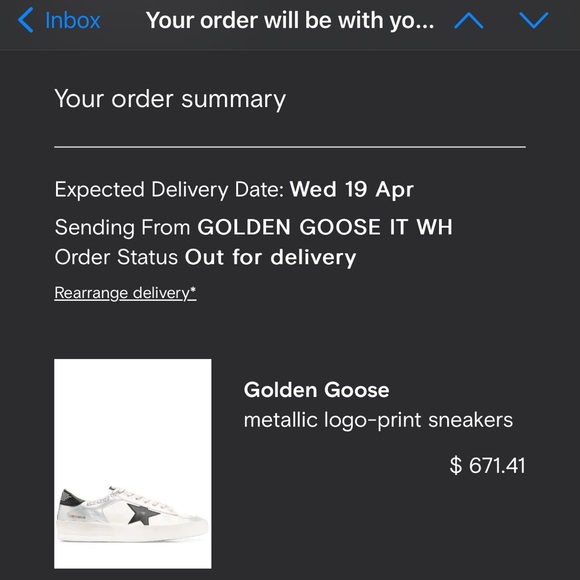 GOLDEN GOOSE SUPER STARS UNISEX NEW SIZE 43 US size 9-9.5 RARE - Picture 11 of 11